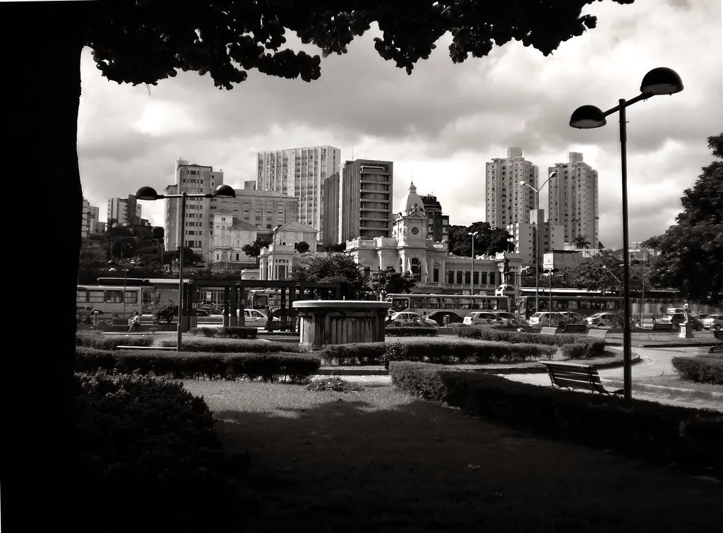 Praça da Estação, no centro de Belo Horizonte